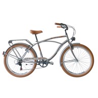 KENZEL Cruiser muški bicikl Derocca Royal, 26", metallic
